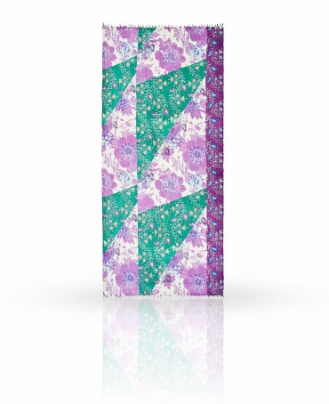 Палантин Женский W-TRIBALFL/GREEN.M